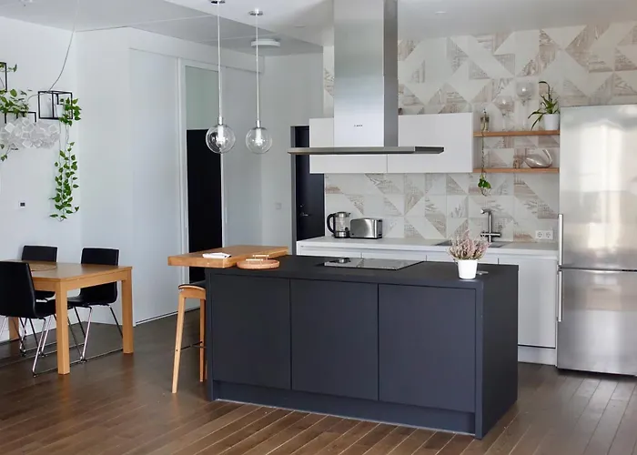 公寓 Cozy 2br In Kalamaja With Rooftop Terrace, Cinema, Keyless Check-in 塔林