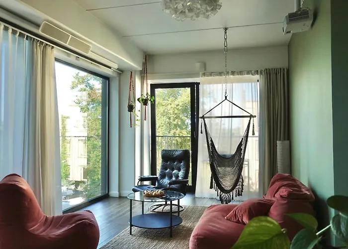 Cozy 2br In Kalamaja With Rooftop Terrace, Cinema, Keyless Check-in Lägenhet *